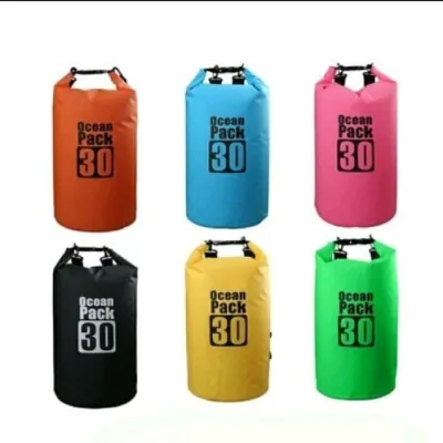 dry bag 30l 2 strap ransel water proof bag tas anti air outdoor renang