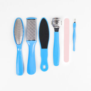 Alat Perawatan Kaki Manicure Pedicure Foot Care 8in1 - IN1807 - Blue