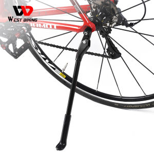 WEST BIKING Adjustable Bike Kickstand Parking Rack MTB Road Bike Support Side Kick Stand Bike Accessories