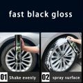 650ML Tire Foam bright Cleaner Black tire wax lotion high gloss spray cleaner moisturizing tire polish. 