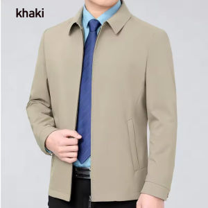 Mens Casual Jackets Good Quality Business Jacket Fashion Casual Jackets Office Male Outerwear With Zipper And Pockets