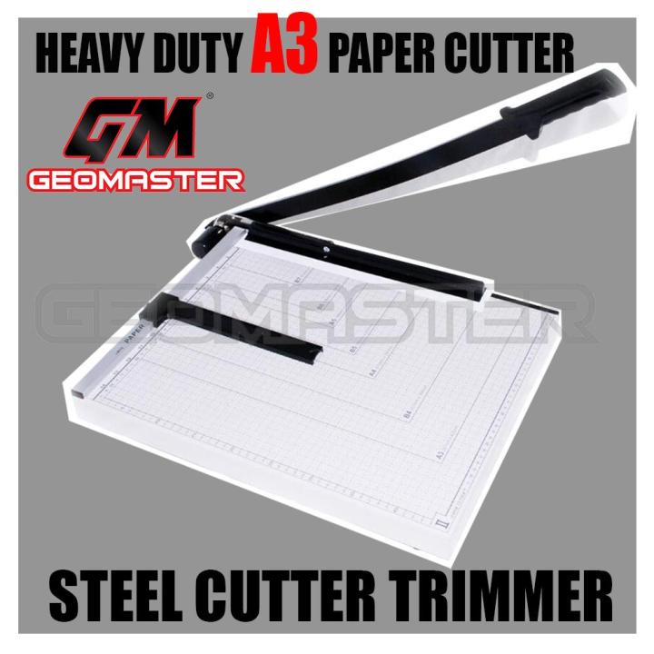 Geomaster Heavy Duty A3 Trimmer A3 Paper Cutter Ready Stock Lazada