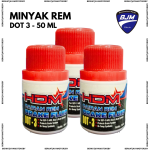 MINYAK REM BRAKE FLUID 50ML FEDERAL HQ FED HQ ORIGINAL