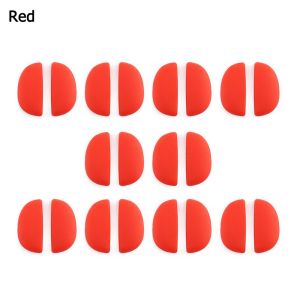 LUSIT 10Pairs/Pack Công Cụ sửa chữa Kính mát Chống-trượt Kính Miếng Đệm Mũi Silicone Miếng Đệm Mũi Nosepads Kính