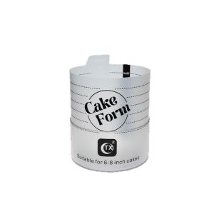 LIFE SHOPS Round Adjustable Cake Ring Acrylic Frosted Transparent Cake Mold Easy To Use DIY Mousse Cake Form Bakery