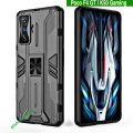 Ốp lưng Redmi K50 Gaming / Poco F4 GT dùng chung Iron Man Ver 3 chống sốc giá đỡ mặt lưng kiêm nhẫn hút ô tô. 
