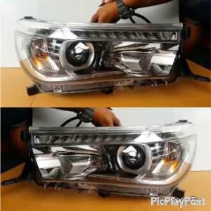 ไฟหน้า Projector Revo 15-19 พร้อมหลอด Led สีขาว+สายไฟ ปลั๊กตรงรุ่น งาน Depo งานเทียบเท่าแท้ศูนย์ สินค้าคุณภาพ มาตรฐานโรงงาน เกรดAA+