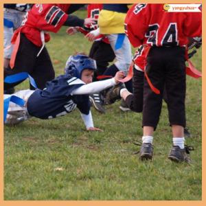 yangyuhua Đai tập luyện trận đấu bóng đá mỹ đai đeo thắt lưng thẻ cờ bóng bầu dục điều chỉnh được