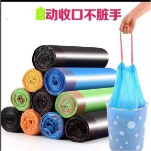 1 Roll Plastic Garbage Bags Rubbish Bags Medium Size 43 x 45 CM