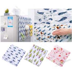 Alas Kulkas Cover Kulkas Taplak Kulkas Penutup Cover Kulkas