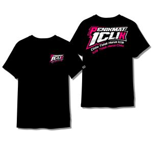 Kaos distro iclik gank modern katun 24s Hitam lengan pendek kaos distro murah