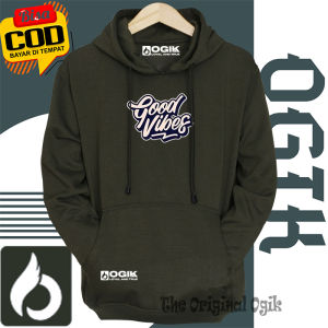 rumah Hoodie Bandung Jaket Sweater Hoodie Pria Distro Original Aesthetic Hitam Motif Metal Street Art Fleece Tebal M-XXL Terbaru