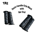 YAMAHA AEROX V2 TR1 BLACK STOCK HANDLE GRIP WITH BAR END. 