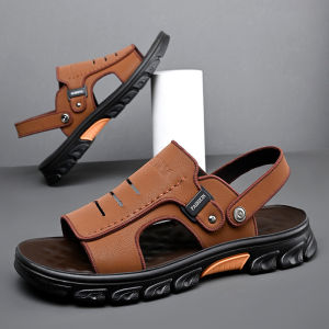High-Quality MenS Sandals And Slippers Dual-Use For Summer Durable For Outdoor Use Suitable For Driving With Thick Soles Non-Slip And Waterproof