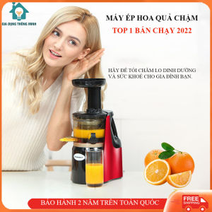 Máy ép chậm  máy ép rau củ quả Hongxin RH311 đa năng với thiết kế thông minh công suất lớn tách kiệt 99% nước khỏi bã không gây ồn. Bảo hành 2 năm lỗi 7 ngày đầu nhận phẩm.