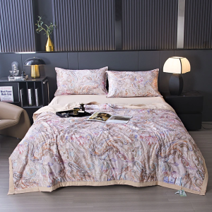 BAIO Blanket ผ้าห่ม cartoon ผ้าห่มแอร์ นุ่มและระบายอากาศได้ดี นักเรียน วัยผู้ใหญ่ เดี่ยว สองเท่า Machine wash ขนาด 5 ฟุต 7 ฟุต (Blanket 5ft 7ft) ความรู้สึกเย็นสบาย