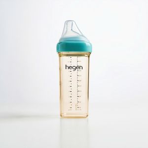 Bình sữa HEGEN PPSU Robins Egg Blue x Selina 330ml trái tim cho bé 6m+ bình sữa trẻ em limited edition - Monnie Kids