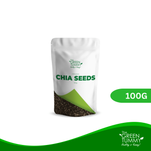 The Green Tummy Organic Chia Seeds Vegan Superfood  Keto Friendly