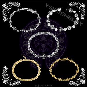 S925 Silver Retro Couple Bracelet Cross Dice Bracelet Full of Diamonds Ins Trend Hip-hop Style Diamonds