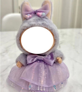 (Super Fan) 17cm mini sang trọng búp bê Quần áo trang phục phụ kiện cho Hàn Quốc Kpop EXO labubu I II Thần Tượng búp bê ngồi bên quần áo Quà Tặng quần áo