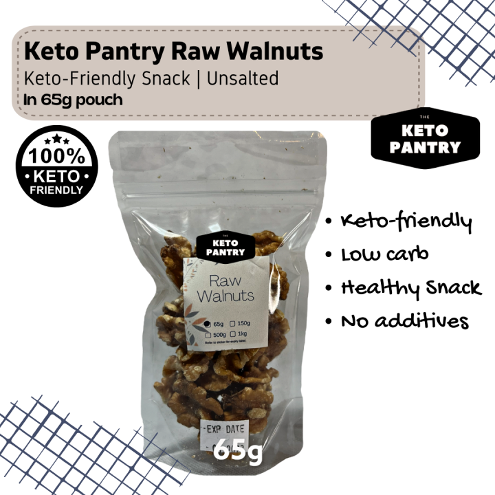 Raw Walnuts 65g Low Carb Pack Healthy Snack Lazada PH