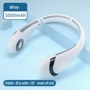 [Local Seller] Portable Neck Fan Hands Free Bladeless Fan 360°Cooling Personal Fan