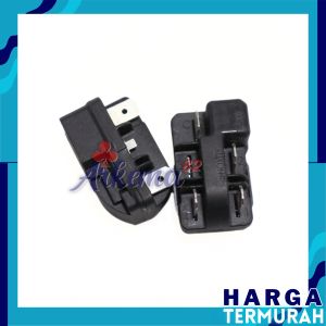 PTC RELAY OVERLOAD OTOMATIS COMPRESSOR KULKAS | RILEY + OVER LOAD KOMPRESSOR KULKAS 3 LUBANG KLIXON ORIGINAL | RELAY PTC RILEY KODOK OVERLOT - ARKEMA