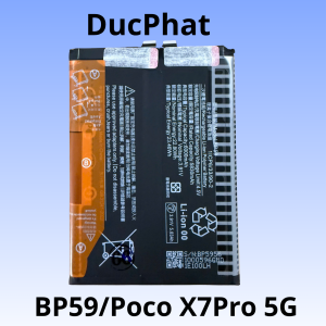 Pin Linh Kiện Thay Thế BP59 / Poco X7Pro 5G (tặng keo và bộ sửa)