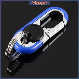 Talao Alloy Metal Keychain Motorcycle Car Key Holder Ring Souvenir Personalize for Bag Phone