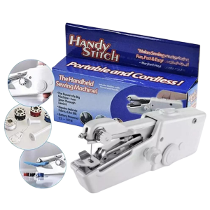 Mini Sewing Machine Portable Electric Handheld Stitch Tool | Small Sweing Kit Lightweight | Original Sewing Machine | Machine Portable Needleworks Cordless Handheld | Home Use Automatic Mini Sewing Machine