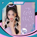 ALENADAY - Jepit Rambut Korea Pita Kecil Double Panjang Jepitan Fashion Anak & Wanita Dewasa ACC11. 