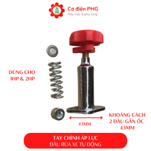 Tay chỉnh áp lực chuyên dùng cho đầu rửa xe TỰ ĐỘNG | Phụ tùng đầu rửa xe đầu bơm áp lực
