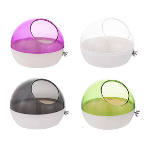 Bird Nest For Parakeets Hamsters Quails Breathable Design Easy Cleaning Small Animal Breeding Shelter Hanging House