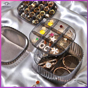 HKStorage Hộp Đựng Trang Sức Hộp Đựng Trang Sức Du Lịch Hộp Đựng Trang Sức Di Động Du Lịch Hộp Đựng Đồ Hộp Đựng Bông Tai Acrylic