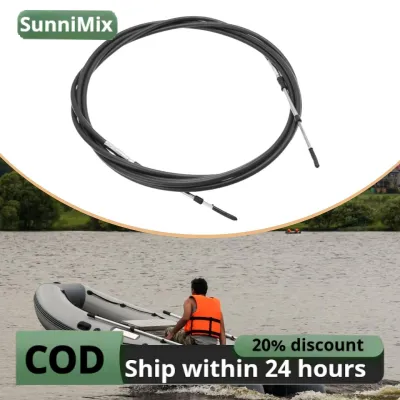 Marine Boat Throttle Shifted Control Cable Replace Universal Accessory Sturdy Outboard Cable for Marine Vessels Yachts Boats