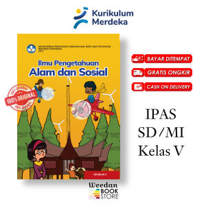 [ Resmi Diknas ] Buku Paket Pelajaran Siswa Kelas 5 SD Kurikulum Merdeka Kurmer