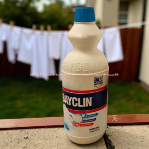 Bayclin 5in1 Pemutih 500ml Regular Cairan Pemutih Baju Pakaian Bay Clin Baiclyn Menghilangkan Luntur Noda Putih