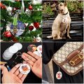 Acrylic Keychain Blank Set, Transparent Round Acrylic Blank Bulk (5 Inches), Suitable for Vinyl Resin Craft Project DIY. 