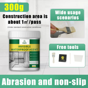 No leakage for 10 years👍 Super Transparent Waterproof Glue Sealant Sunscreen and crack resistance repair Bubong Cement Wall Tile Plywood Roof Cracks Concrete Watertight Waterproof Paint Without Leakage