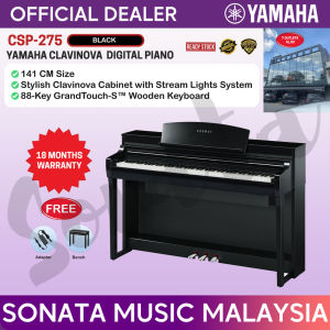 YAMAHA MUSIC ORIGINAL QUALITY CSP-275 CLAVINOVA DIGITAL PIANO ( WHITE ) FOR HOME PRACTICE BEGINNER