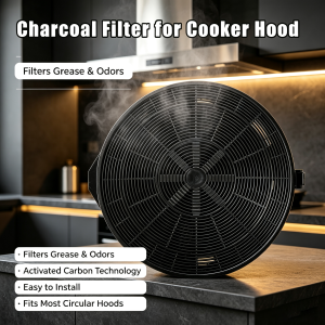 Activated Carbon Filter for Cooker Hoods | Mayer/Brandt Replacement Activated Carbon Filter Accessory 21.5 cm