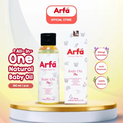 ARFA BABY OIL Minyak Telon Alami - 100 Ml