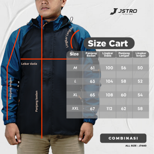 Jstro Jaket Outdoor GN Kombinasi 2