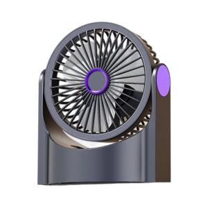 Portable Adjustable Cooling Fan Convenient Air Circulation Office Indoor Fan with Light Suitable for Indoor Outdoor Use