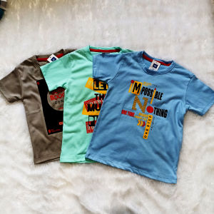 PAKET MURAH 3 KAOS ANAK LAKI LAKI DAN PEREMPUAN USIA 2-5 TAHUN BISA COD KAOS DISTRO ANAK