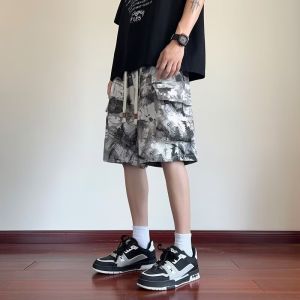 Overalls (clothing) Overalls (clothing) Casual Shorts Personality Casual Pants Vintage Abrasion Resistance Three-dimensional Cut