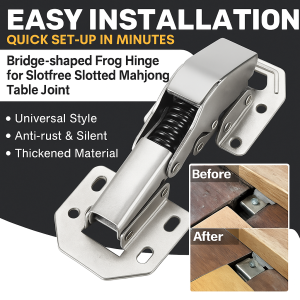 Furniture Accessories Noise Control Home Hinges Automatic Silent Hinge Split Cover Various Models Available