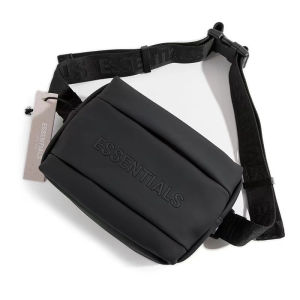 FOG FEAR OF GOD New Essentials Double Thread PU Leather Crossbody Bag Waist Bag Chest Bag High Street Fashion