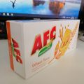 Bánh Cracker AFC Dinh Dưỡng Vị Lúa Mì (Hộp 172g). 
