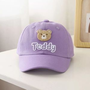 Nón lưỡi trai gấu Teddy cho bé từ 1-6 tuổi mũ lưỡi trai vải cho bé